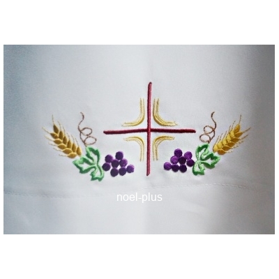 Alba krzyże kłosy i winogrono